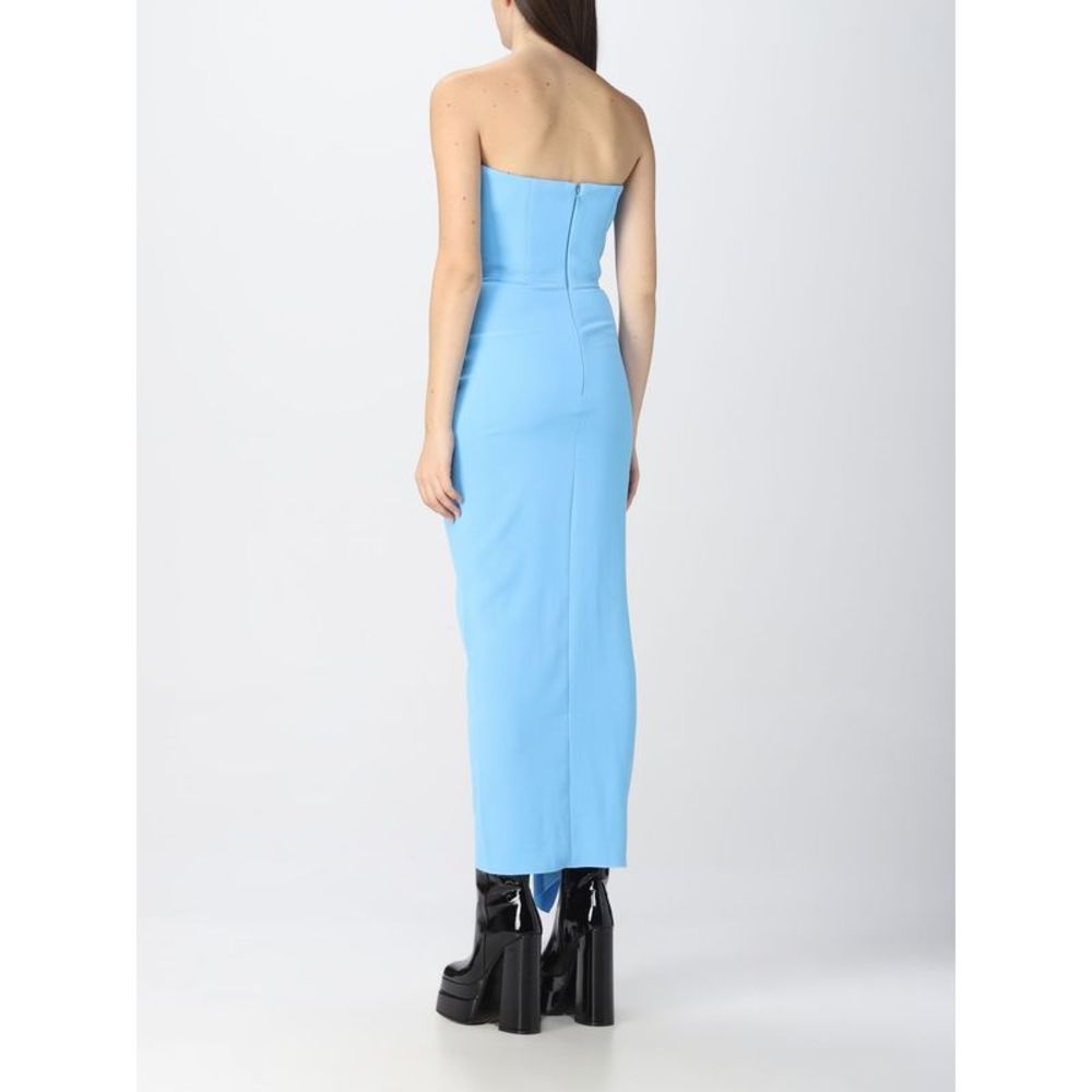 Solace London Dress Woman Blue - Picture 2 of 3